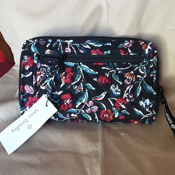 NWT RFID Vera Bradley Turnlock Wallet - Picture 3 of 10